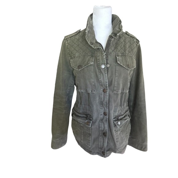Levi's Other - Levis Unisex Cotton Canvas Jacket Barn  Work Coat Quilted Olive Green Size Small